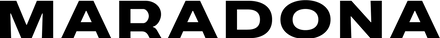 Black 'Maradona' logo